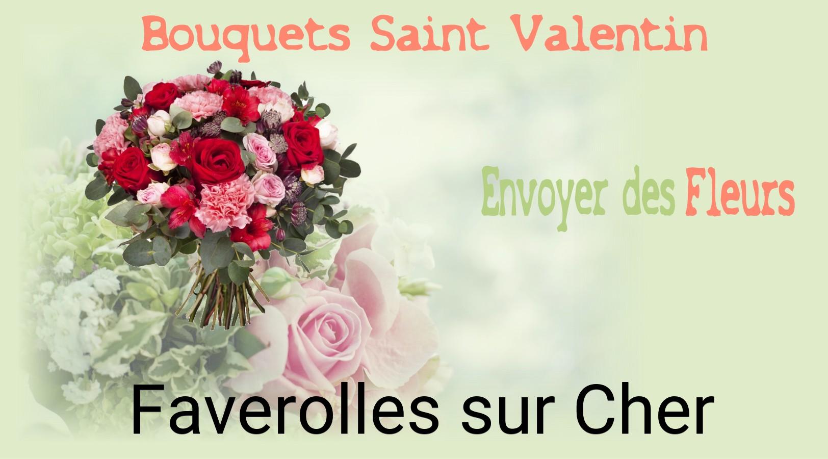 Roses de Saint-Valentin livrées à Faverolles-sur-Cher