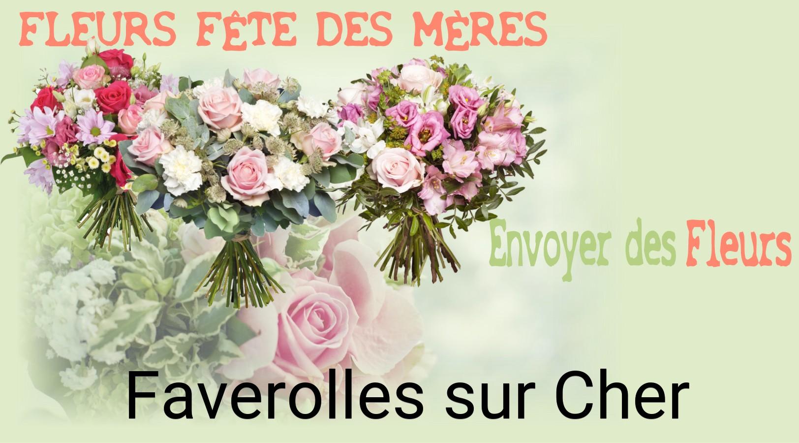 Bouquet de Fête des Mères livré à Faverolles-sur-Cher